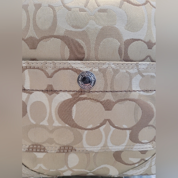 Coach Chelsea Optic Signature Hobo shoulder bag 2007 - Picture 2 of 14